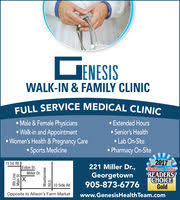 Genesis Walk-in Family Clinic & Pharmacy