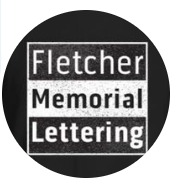 Fletcher Memorial Lettering